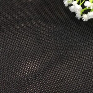 Grid Mesh Woven Nylon Polyester Fabric