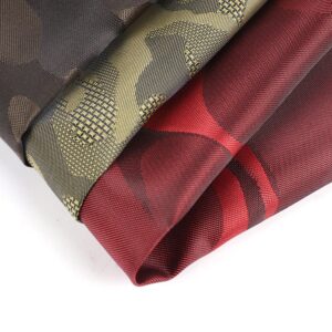 Cationic Jacquard Camouflage Polyester Oxford Fabric