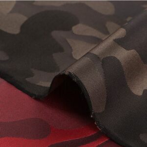 Cationic Jacquard Camouflage Polyester Oxford Fabric