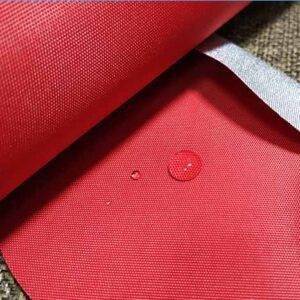 600D Solution Dyed Polyester Fabric PU Coated Fabric For Boat Cover Awning