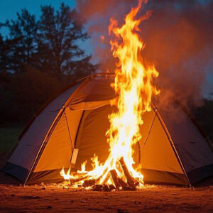 100%Polyester 600D flame retardant fabric