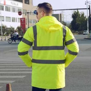 300D Polyester Oxford Orange Fabric for Protective Clothing