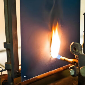 300D Polyester Pu Coating Fabric For Air Duct NFPA 701